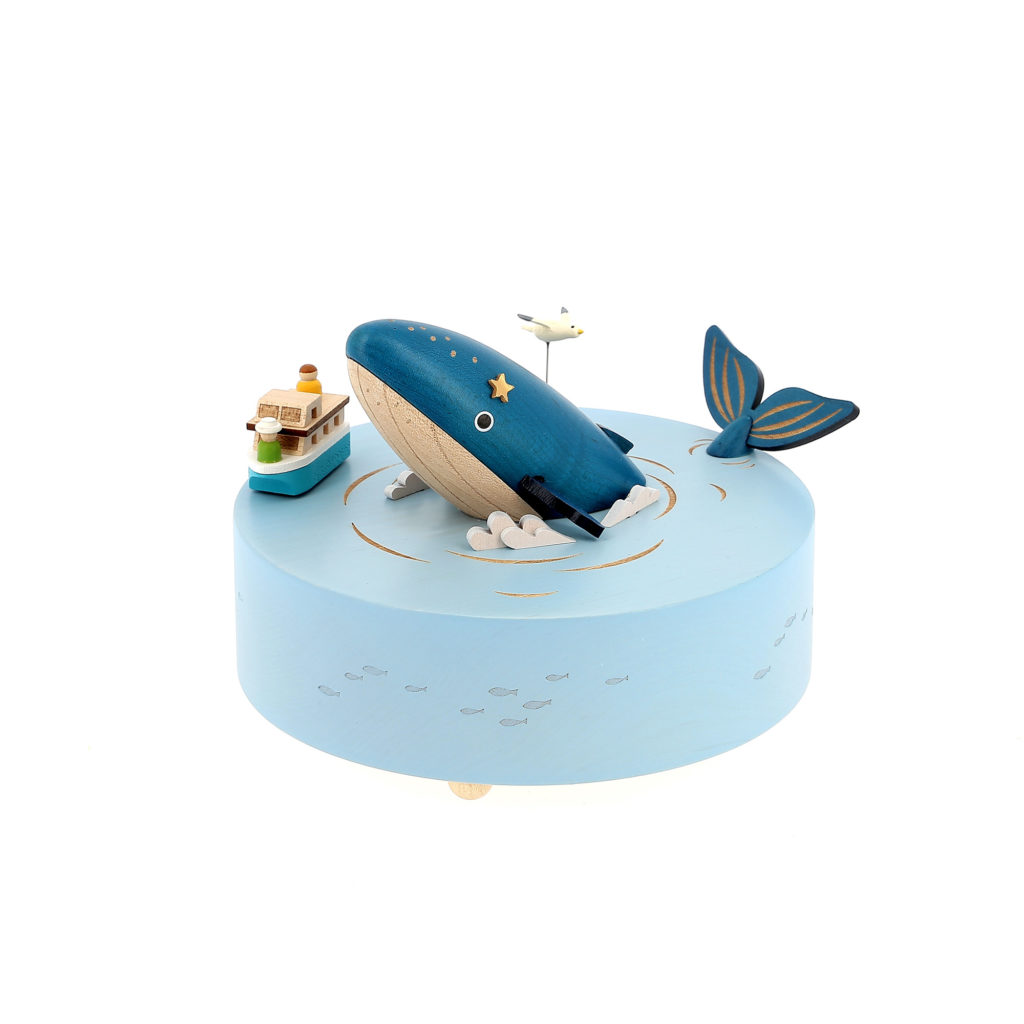 Boite à musique baleine.