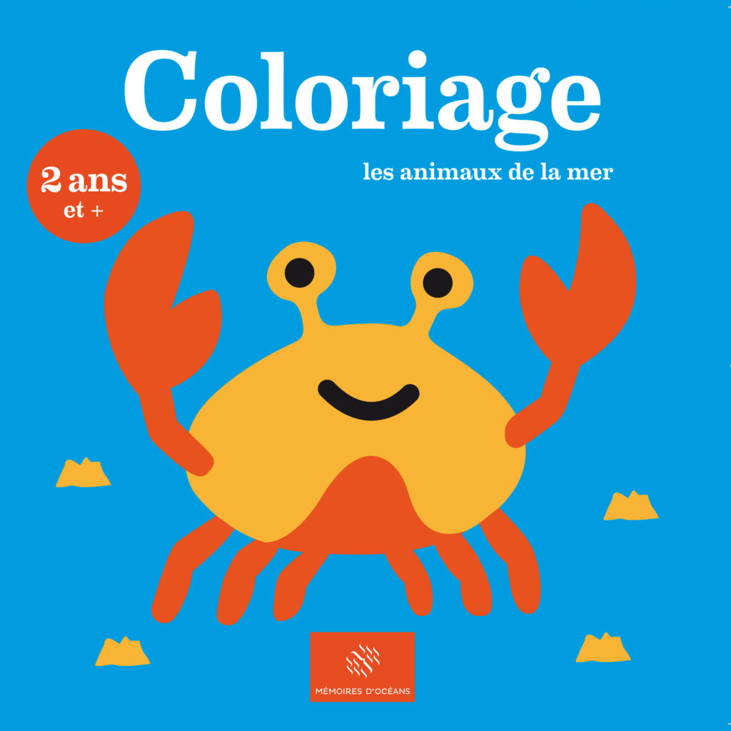 Coloriages, les animaux de la mer.