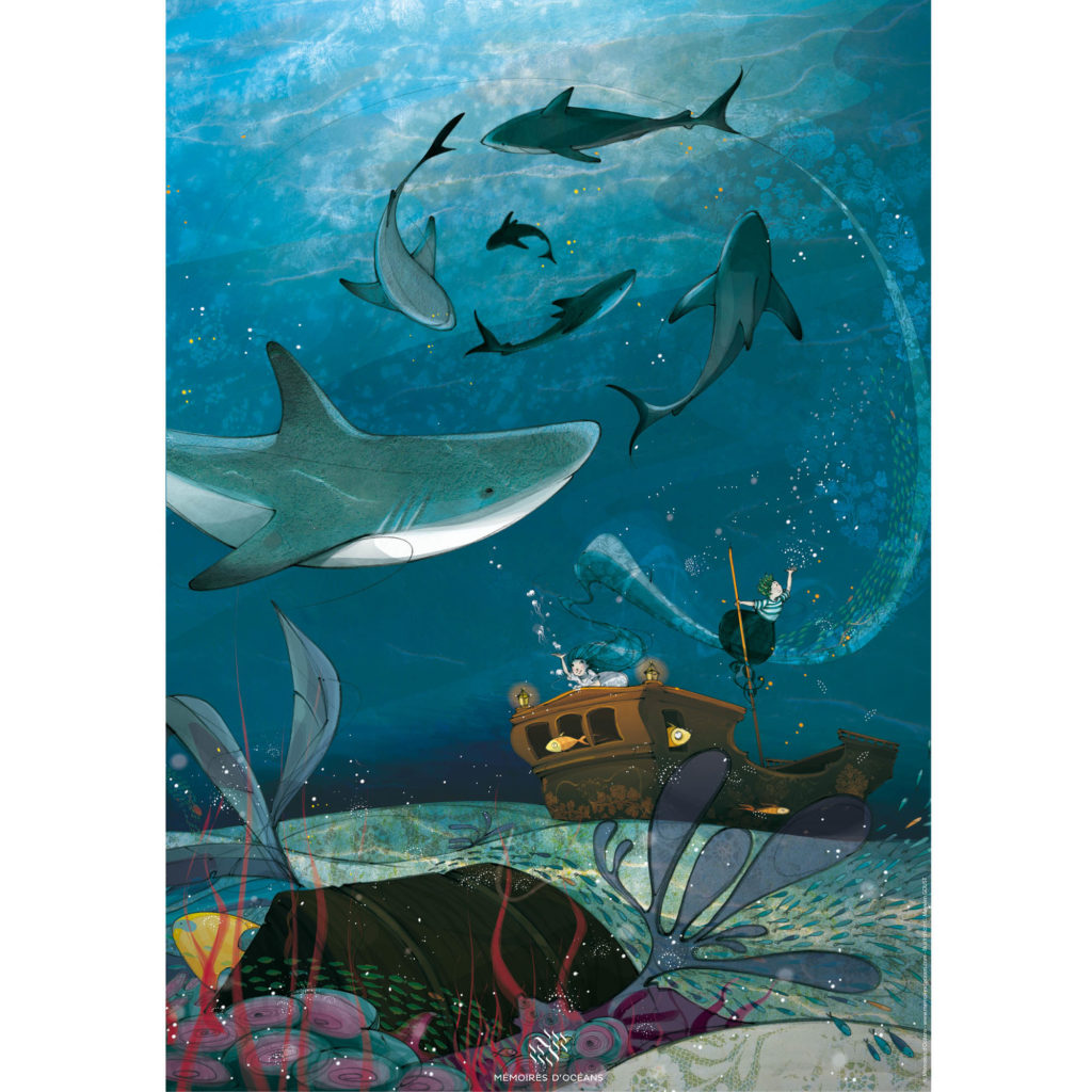 affiche Ondine et Marin et la ronde des requins
