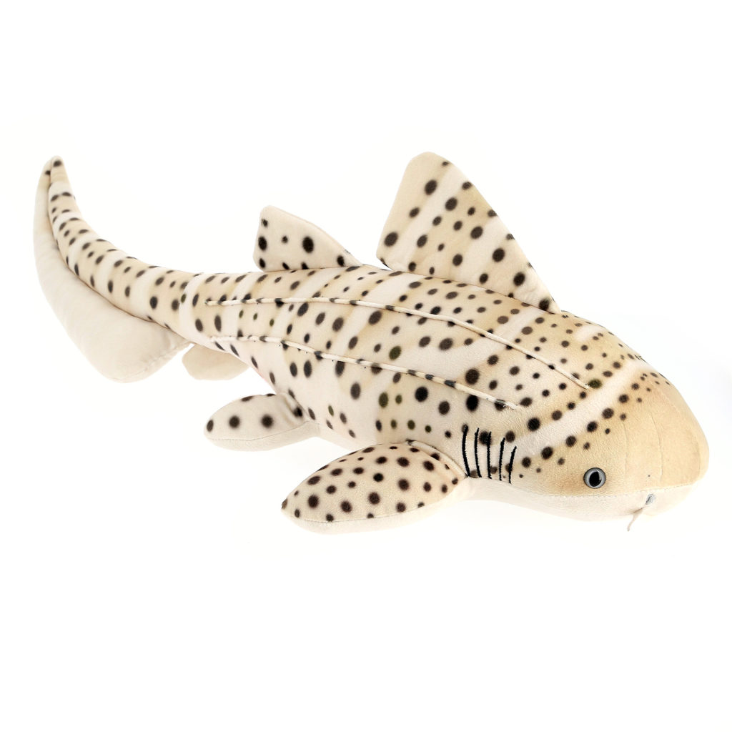 Peluche requin zèbre