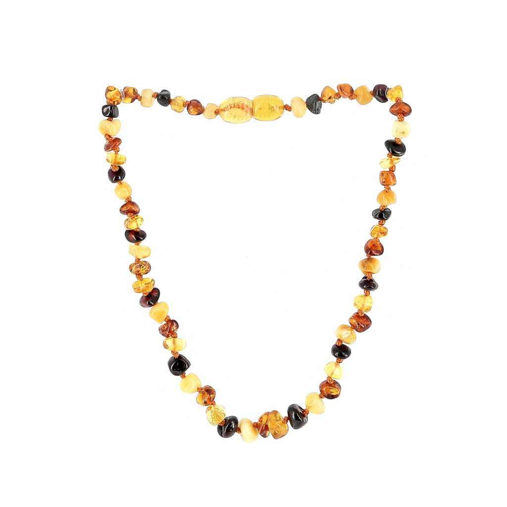 collier enfant ambre multi