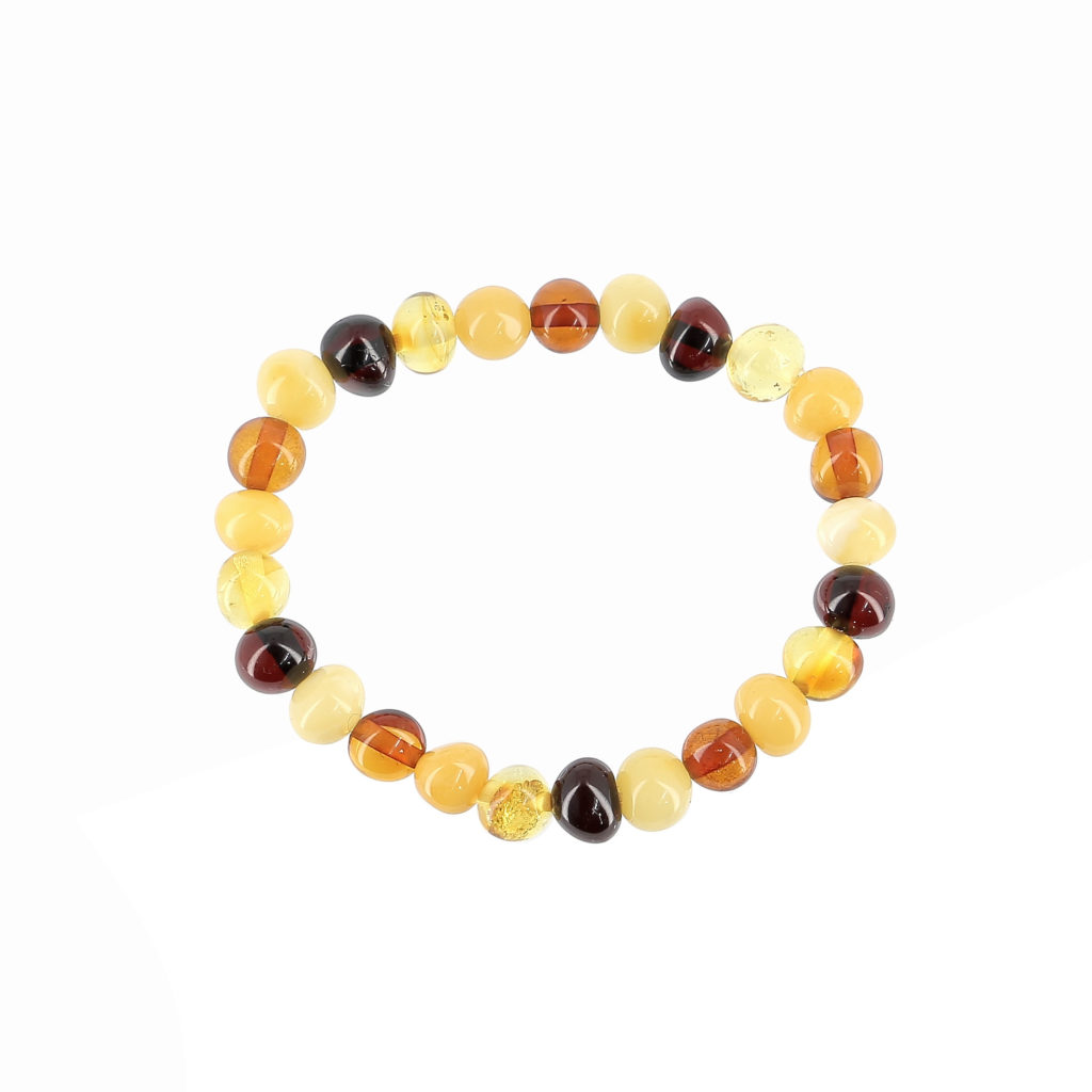 bracelet enfant ambre multi