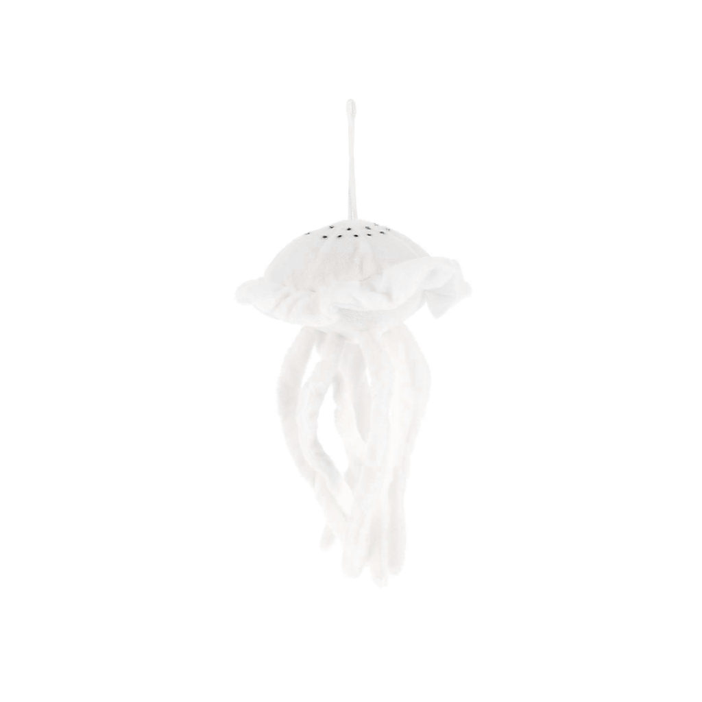 Peluche méduse blanche