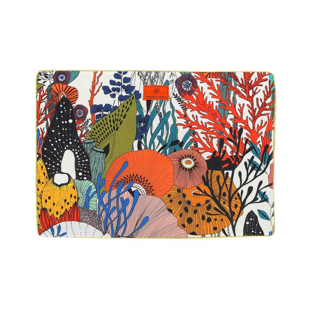 Housse de coussin Fresque sous marine