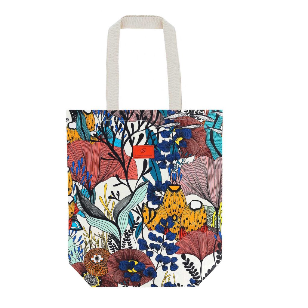 Sac Tote bag Fresque sous marine