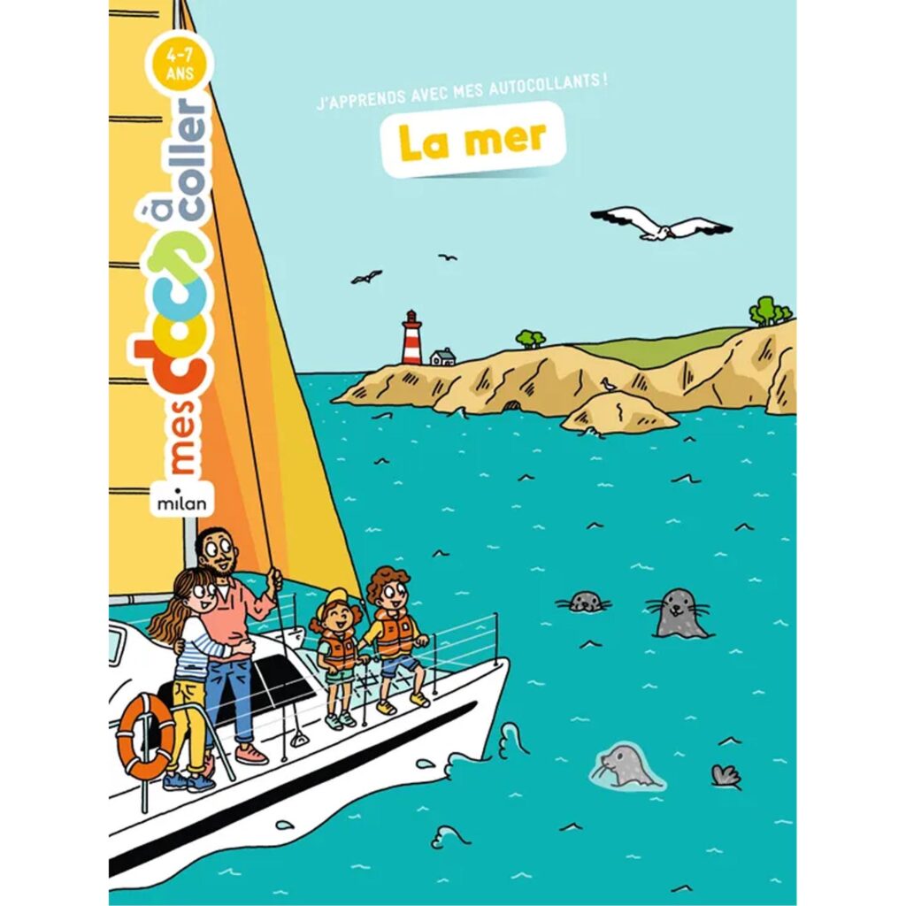 Livre Mes docs à coller La mer