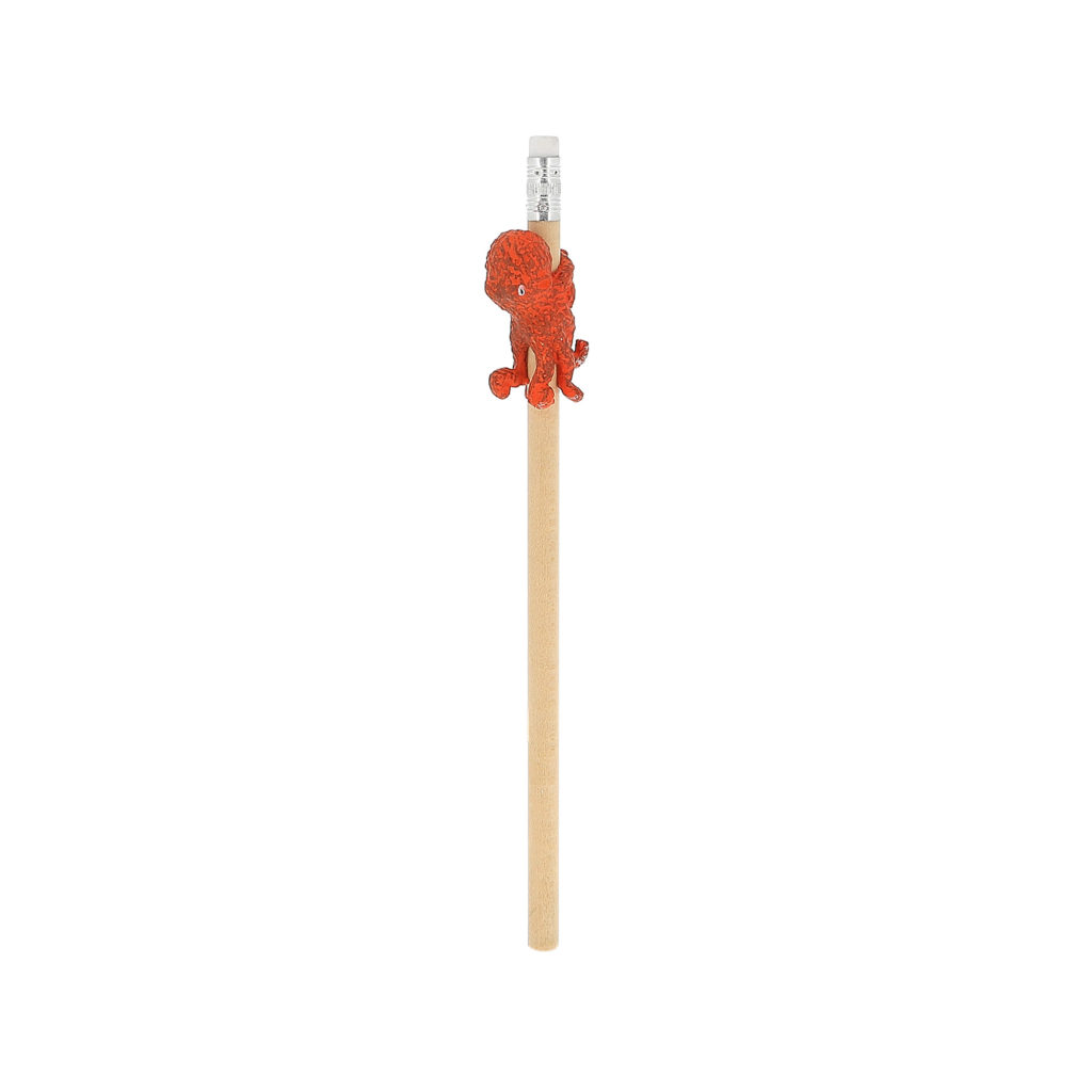 Crayon à papier figurine pieuvre