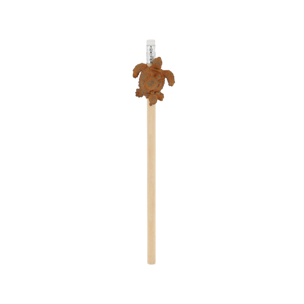 Crayon à papier figurine tortue
