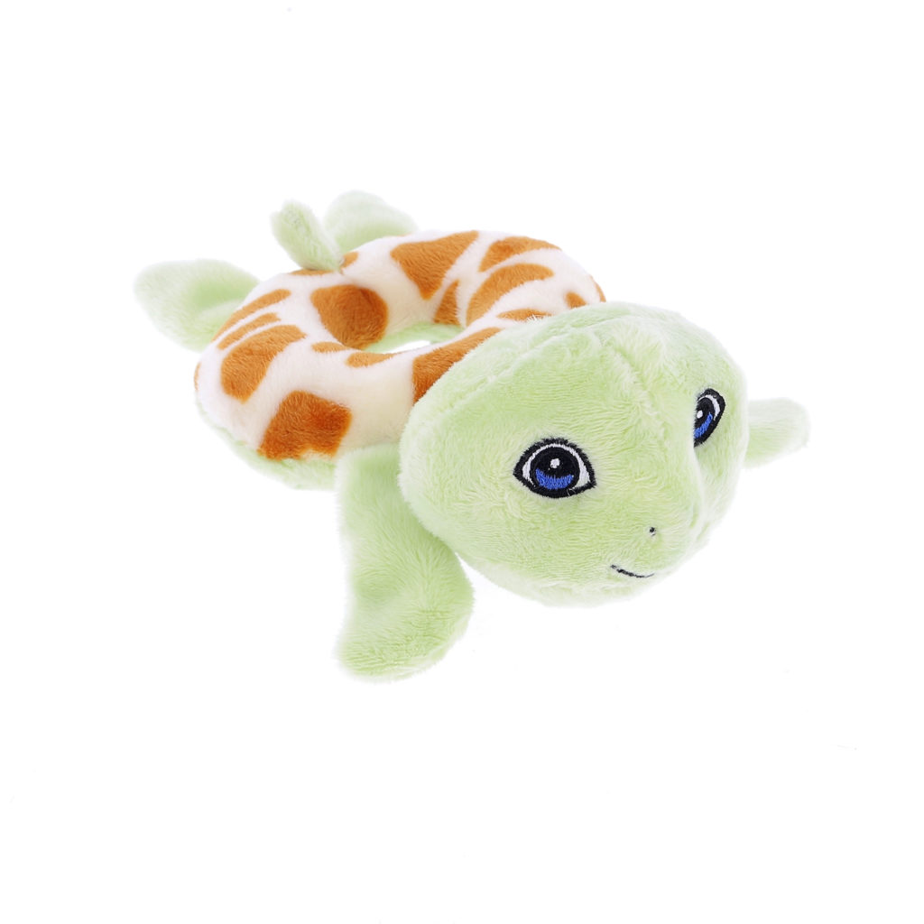 Peluche hochet sonore tortue