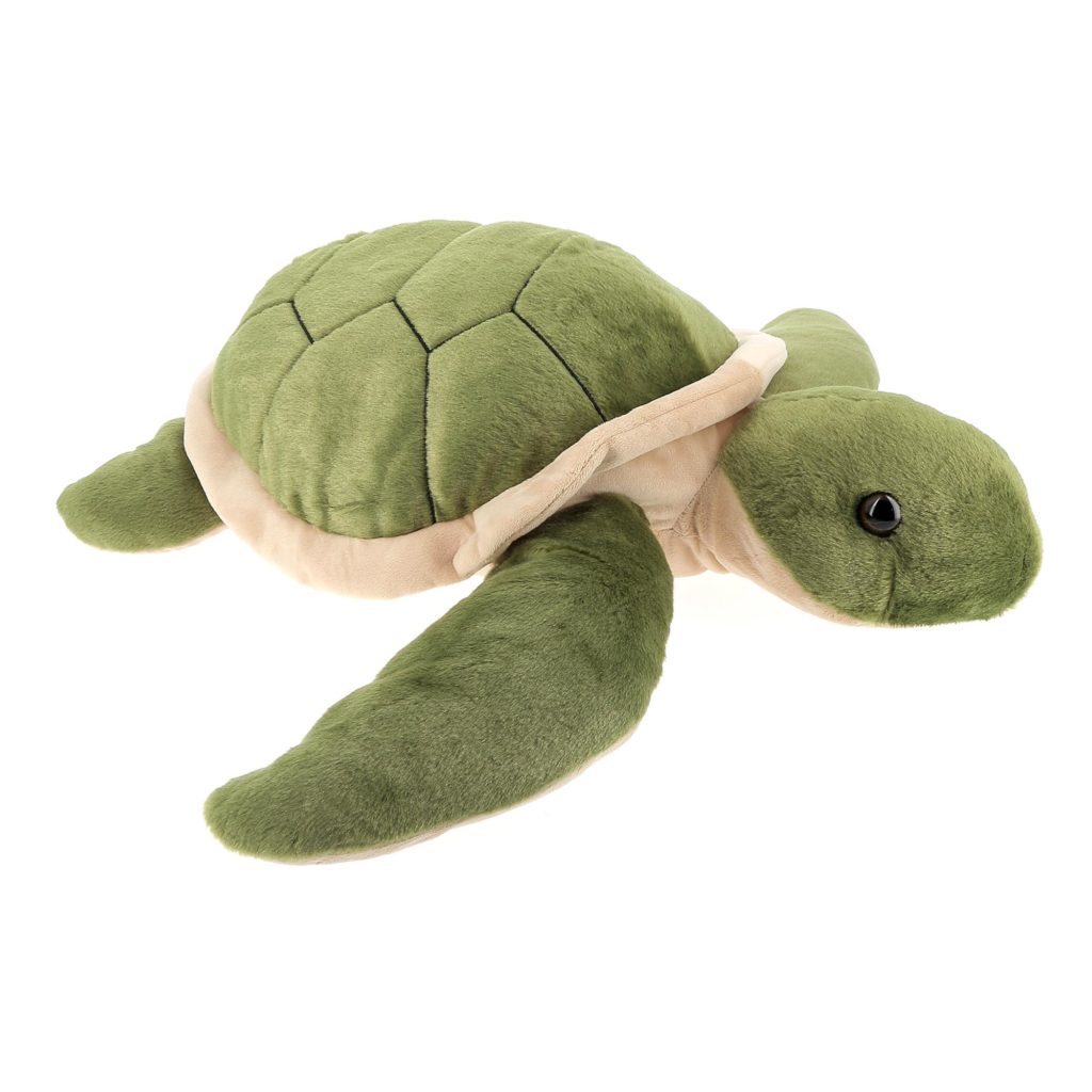 Peluche tortue de mer verte géante