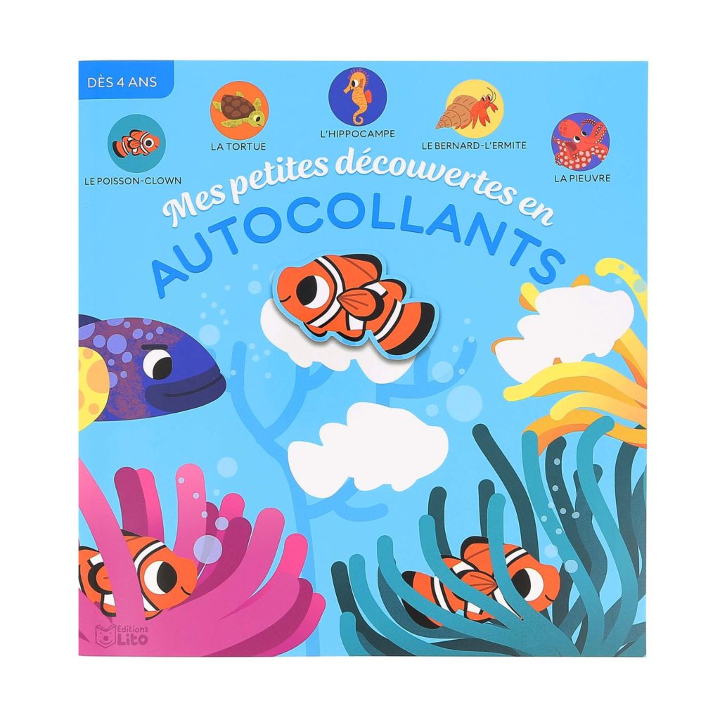 Album Autocollants mes petites découvertes