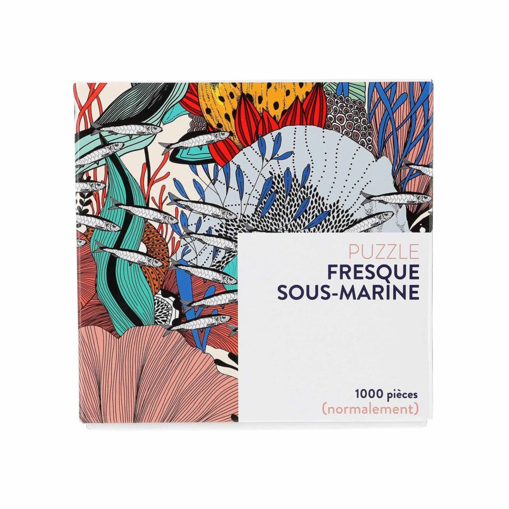 Puzzle 1000 pièces Fresque sous-marine