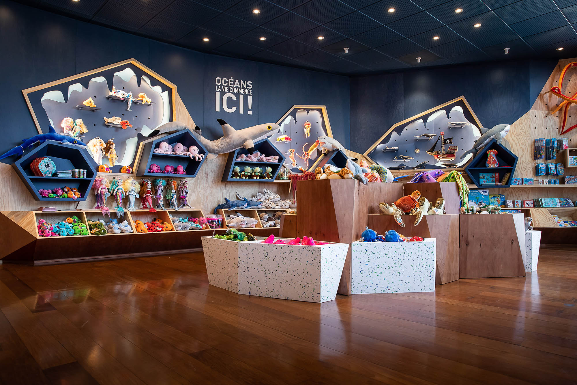 concept-store memoiresdoceans plastique recyclé collecte recyclage architecture durable design