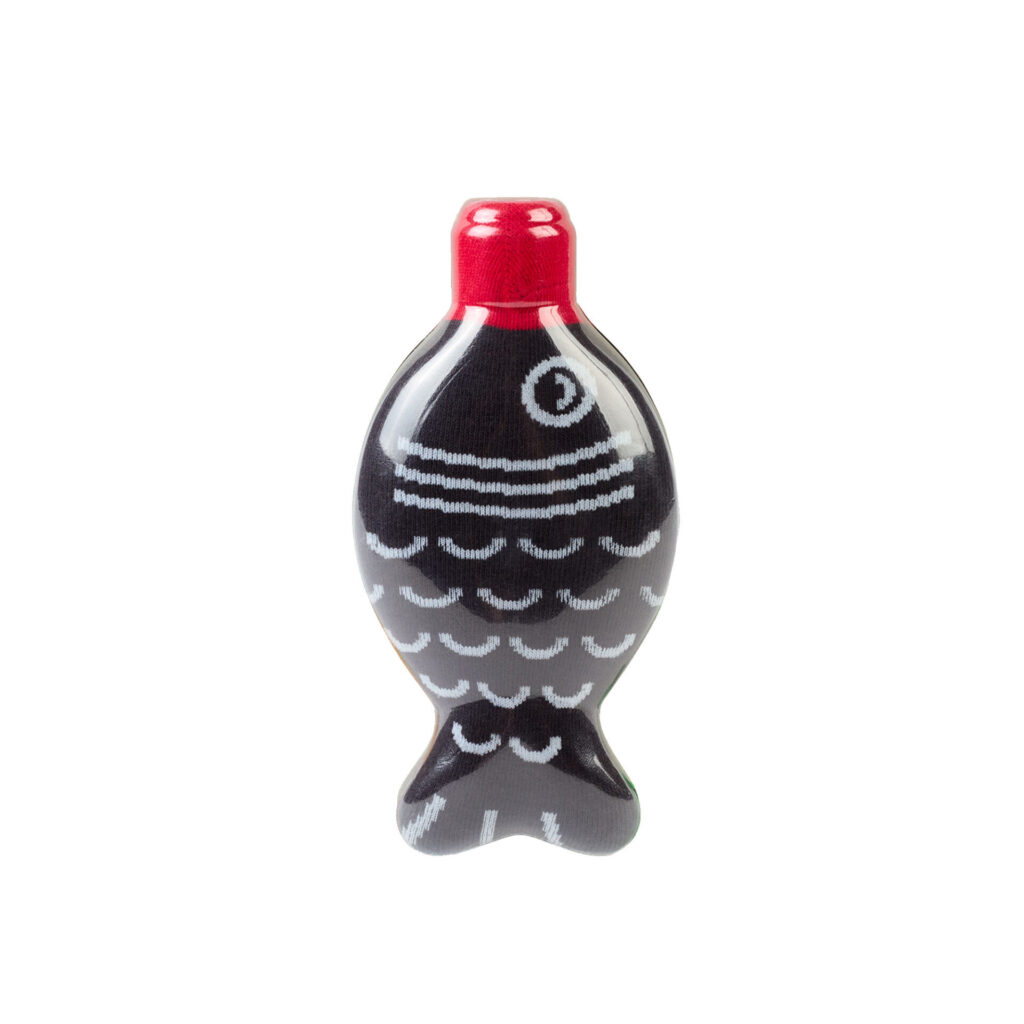 Chaussettes poisson sauce soja