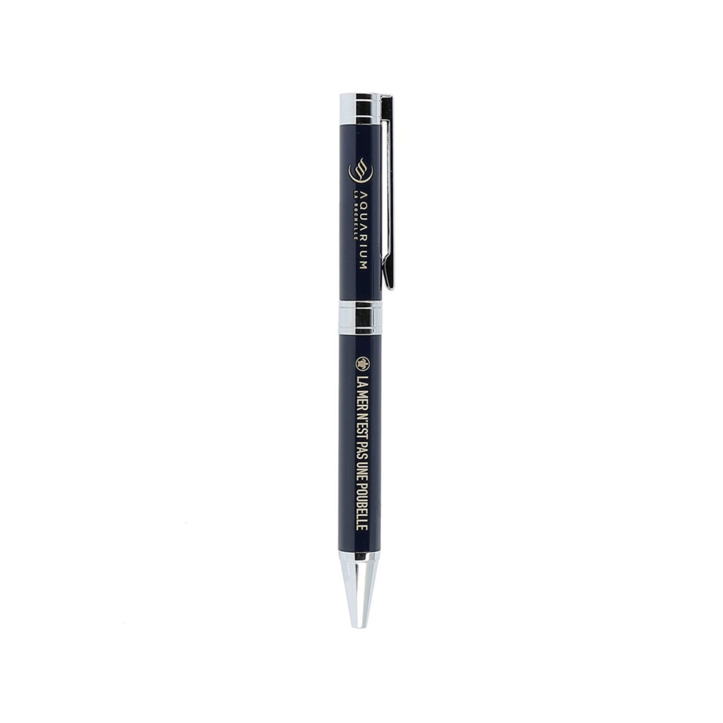Stylo bille rechargeable La Mer n'est pas une poubelle