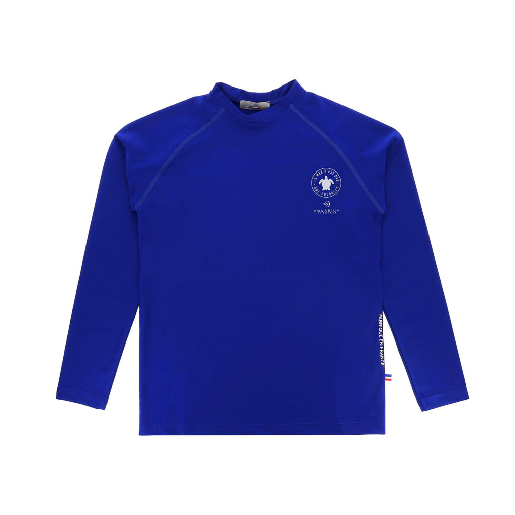 T-shirt Lycra anti-UV La Mer n'est pas une poubelle