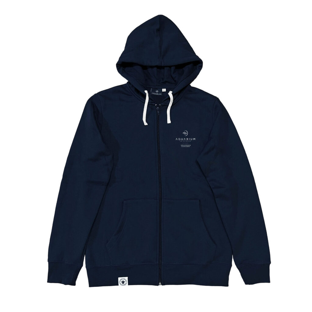 Sweat à capuche La mer n'est pas une poubelle