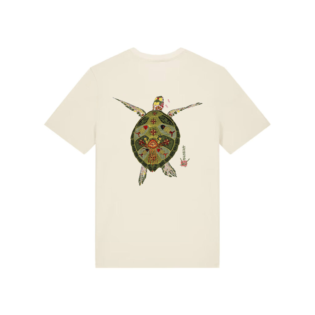 T-shirt coton bio tatoo tortue