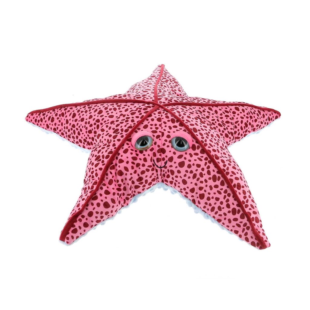 Peluche étoile de mer rose 70cm