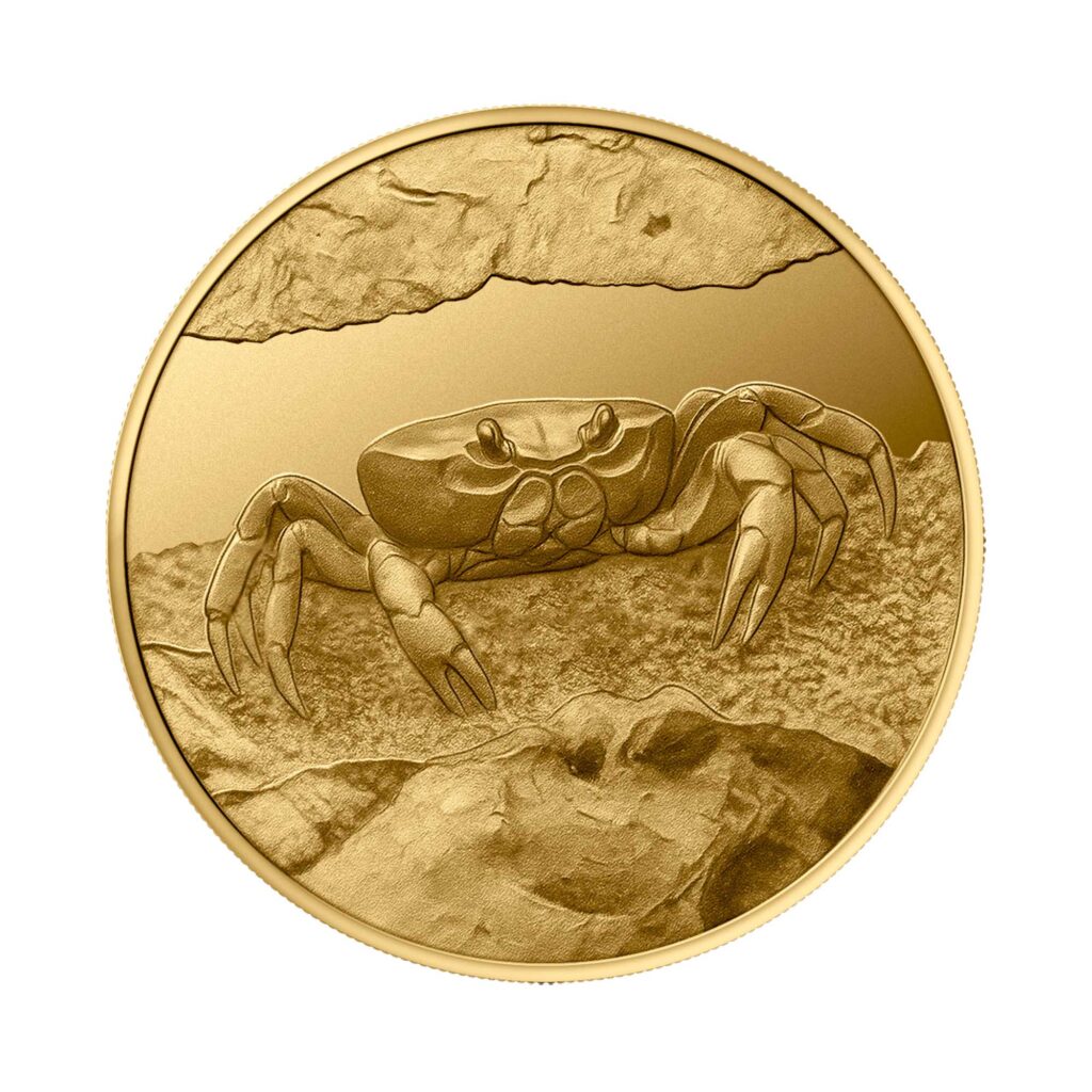 Médaille de collection Crabe 2026 Monnaie de Paris