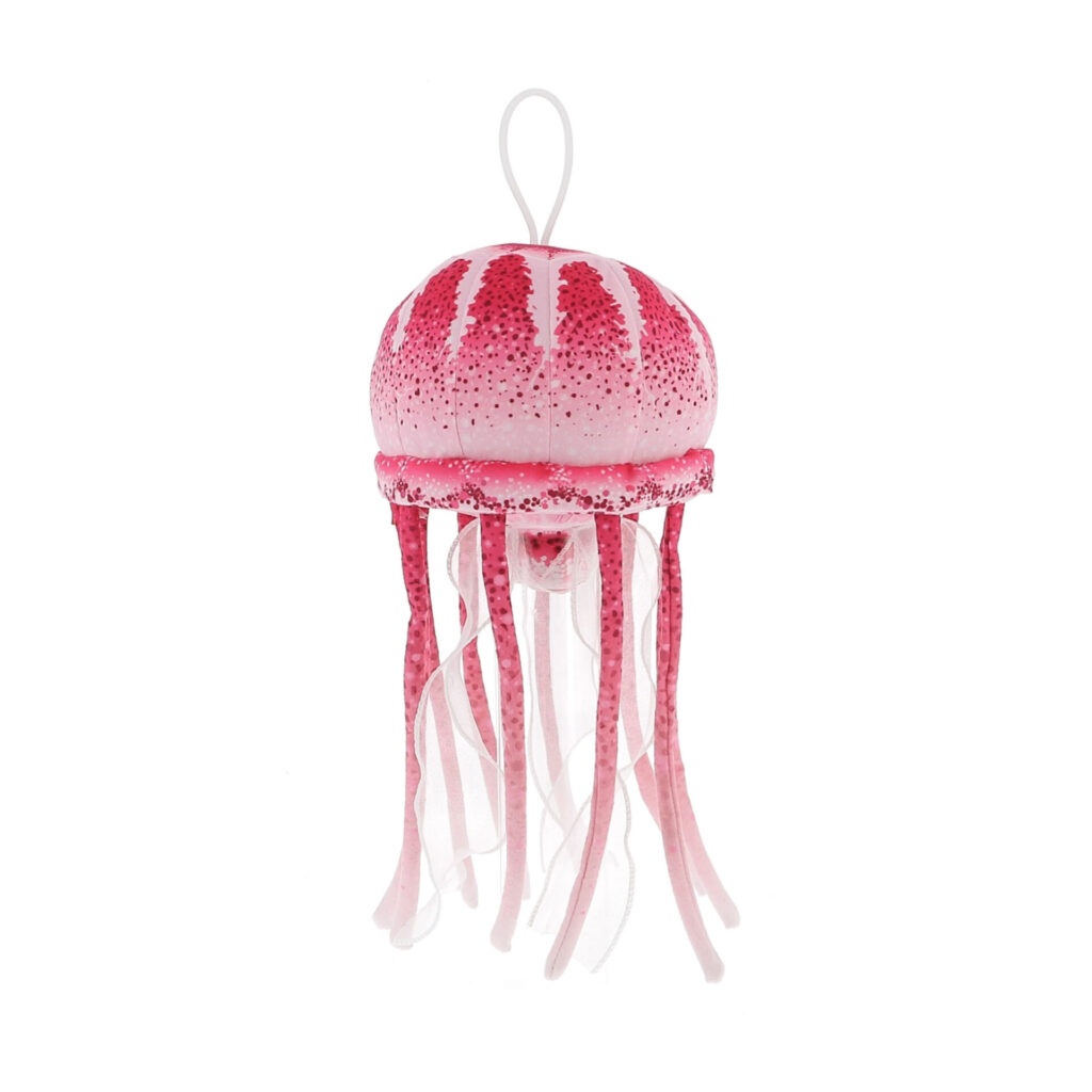 Peluche méduse rose