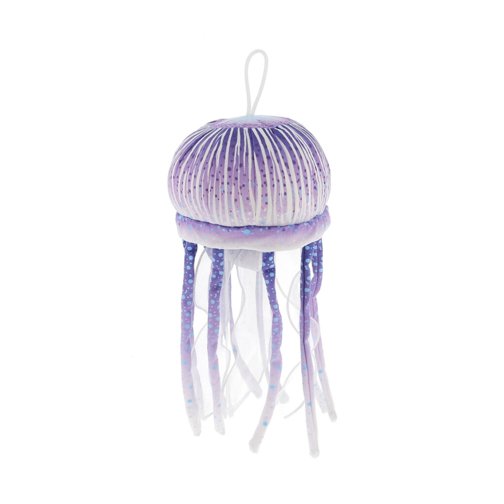 Peluche méduse violette