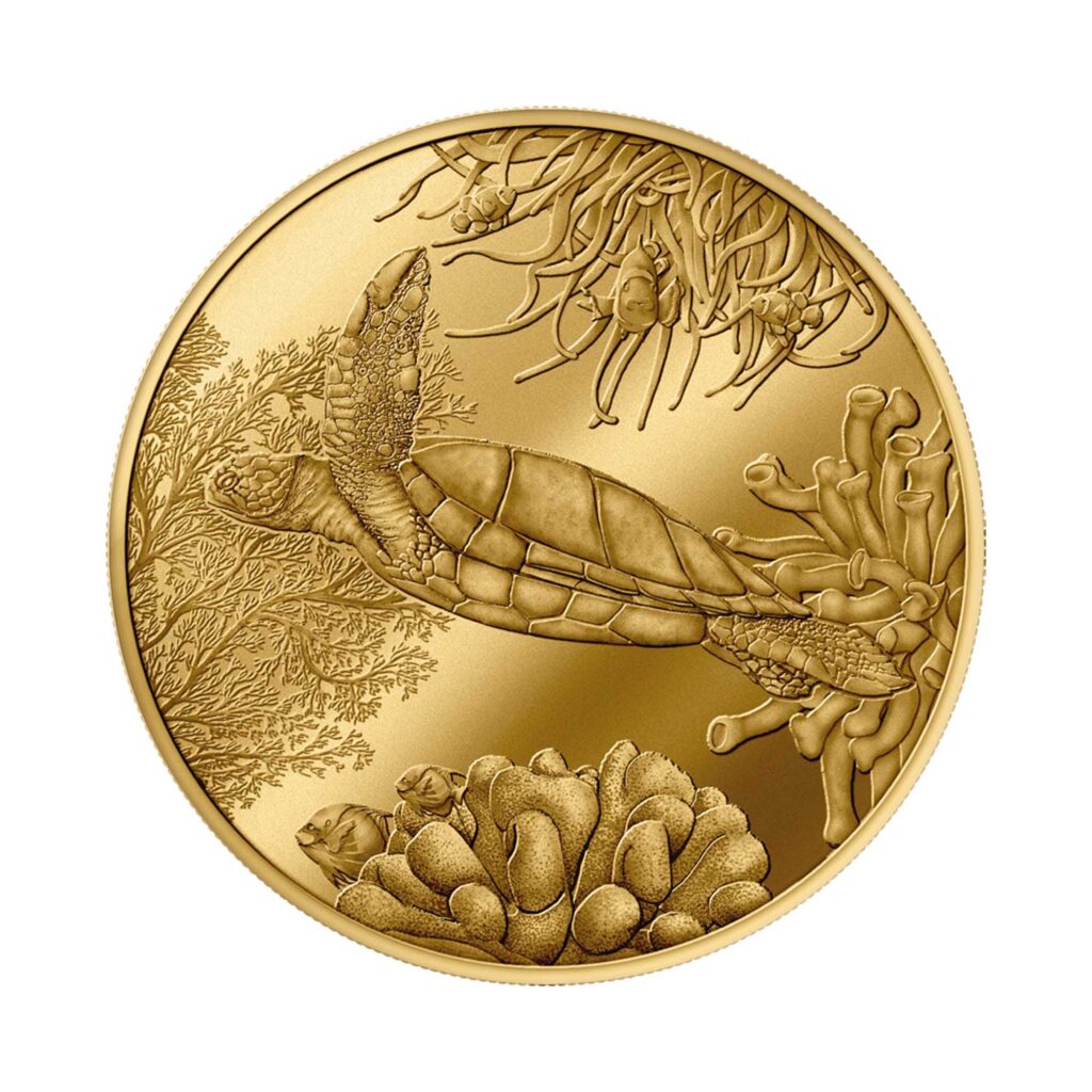 Médaille de collection Tortue anniversaire 2026 Monnaie de Paris