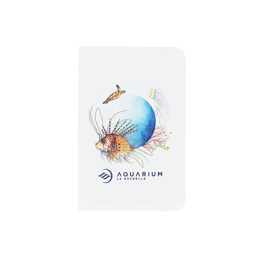 Carnet A6 Aquarium La Rochelle 2026