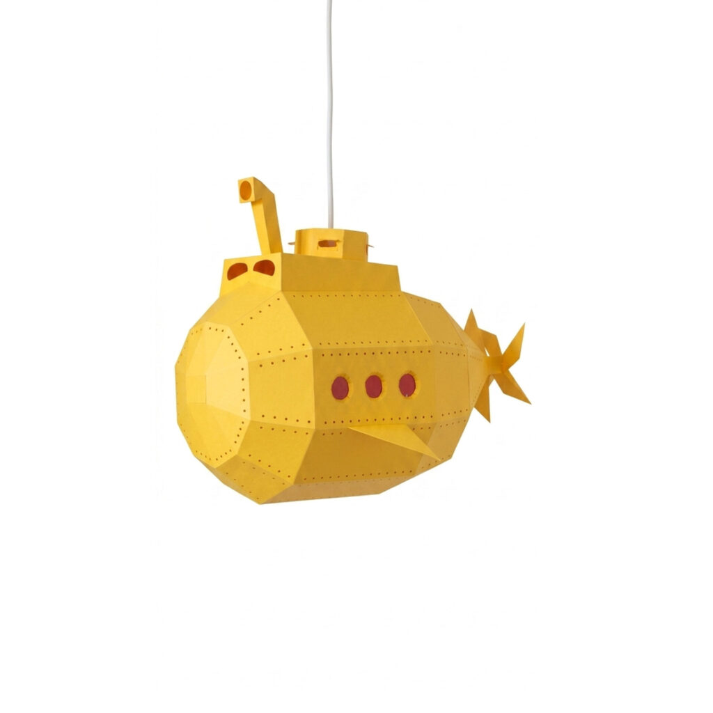 Lampe papier sous-marin